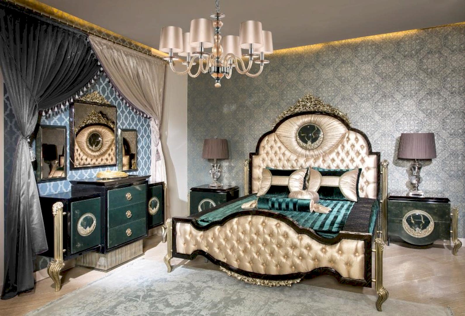 Zümrüt Luxury Yatak Odası Takımı 