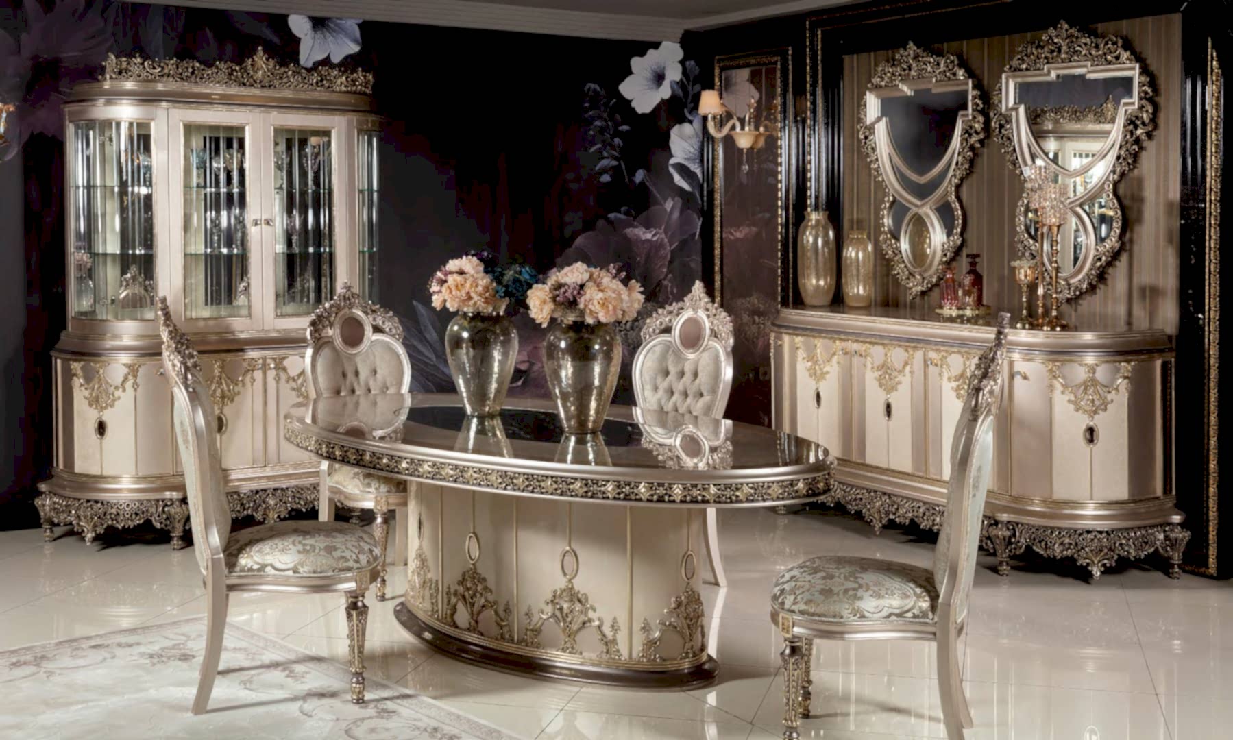 Elegance Klasik Yemek Odası Takımı